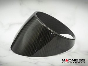 Alfa Romeo Giulia Interior Air Vent Cover Trim Kit - Carbon Fiber - Front + Rear - Set of 4 